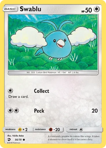 Swablu 56/70 Dragon Majesty