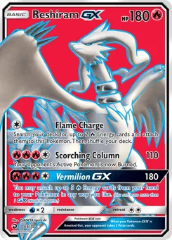Reshiram-GX 65/70 Dragon Majesty