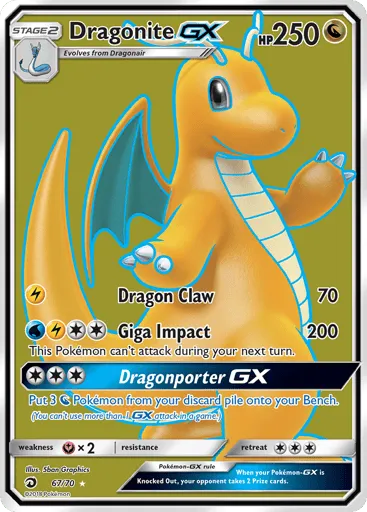 Dragonite-GX 67/70 Dragon Majesty