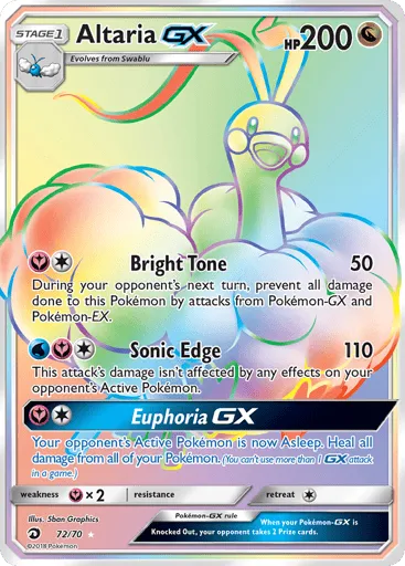 Altaria-GX 72/70 Dragon Majesty