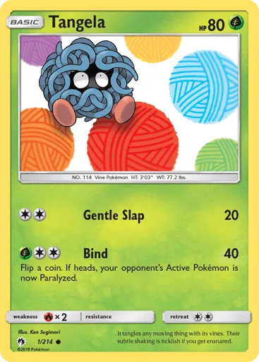 Tangela 1/214 Lost Thunder