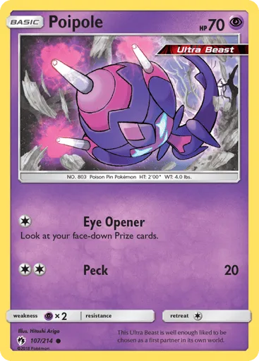 Poipole 107/214 Lost Thunder
