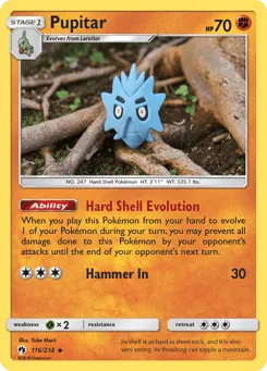 Pupitar 116/214 Lost Thunder