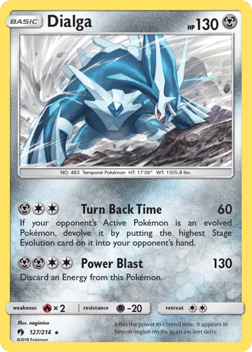 Dialga 127/214 Lost Thunder