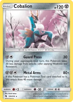 Cobalion 129/214 Lost Thunder