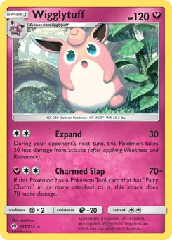Wigglytuff 134/214 Lost Thunder
