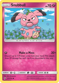 Snubbull 137/214 Lost Thunder