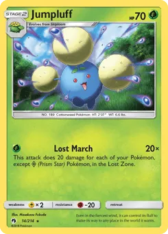 Jumpluff 14/214 Lost Thunder