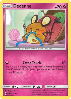 Dedenne 142/214 Lost Thunder