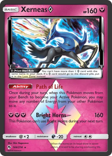 Xerneas ◇ 144/214 Lost Thunder