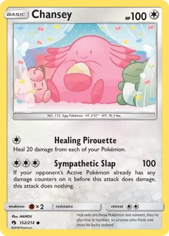 Chansey 152/214 Lost Thunder