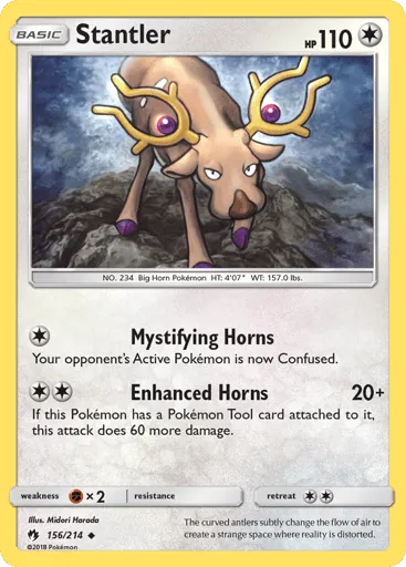 Stantler 156/214 Lost Thunder