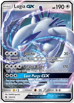 Lugia-GX 159/214 Lost Thunder