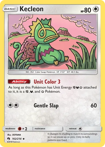 Kecleon 162/214 Lost Thunder
