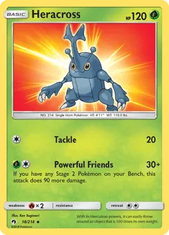 Heracross 18/214 Lost Thunder