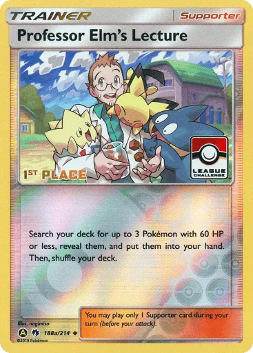 Professor Elm's Lecture 188a/214 Lost Thunder