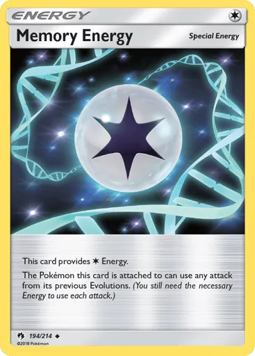 Memory Energy 194/214 Lost Thunder