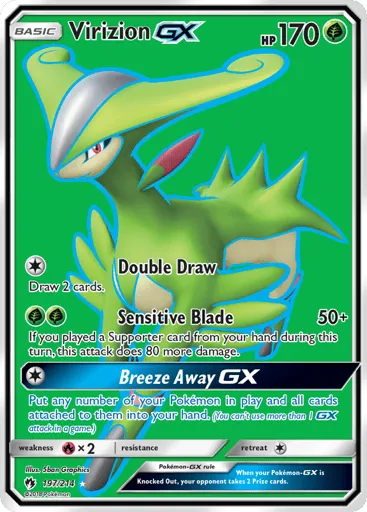 Virizion-GX 197/214 Lost Thunder