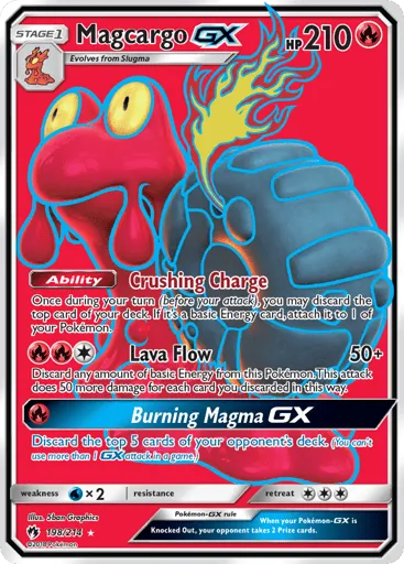 Magcargo-GX 198/214 Lost Thunder