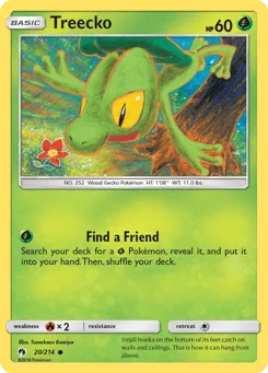 Treecko 20/214 Lost Thunder