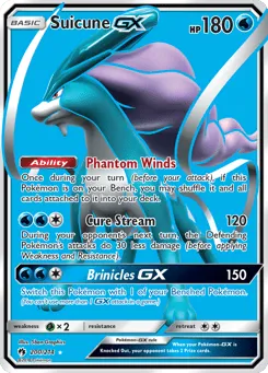 Suicune-GX 200/214 Lost Thunder