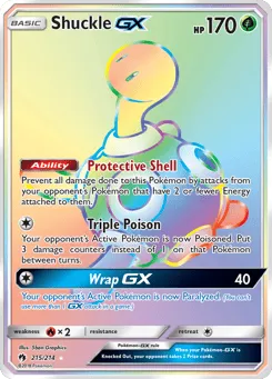 Shuckle-GX 215/214 Lost Thunder