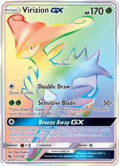 Virizion-GX 217/214 Lost Thunder