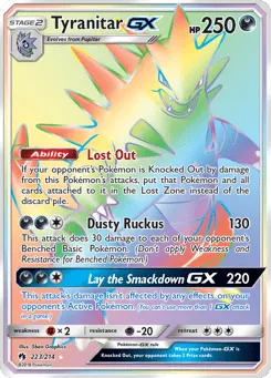 Tyranitar-GX 223/214 Lost Thunder