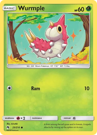 Wurmple 23/214 Lost Thunder
