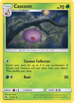 Cascoon 27/214 Lost Thunder