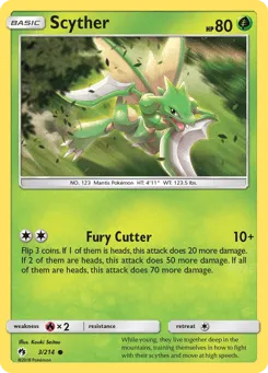 Scyther 3/214 Lost Thunder