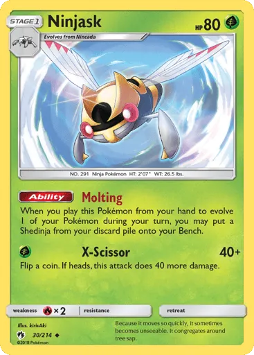 Ninjask 30/214 Lost Thunder
