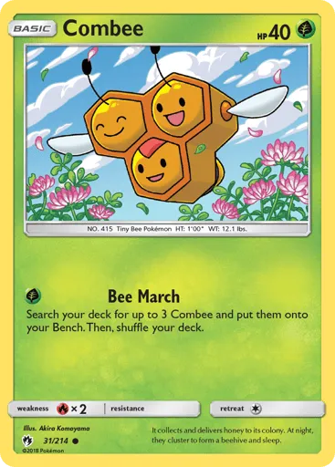 Combee 31/214 Lost Thunder