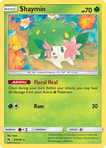 Shaymin 33/214 Lost Thunder