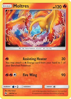 Moltres 38/214 Lost Thunder