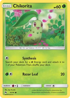 Chikorita 5/214 Lost Thunder