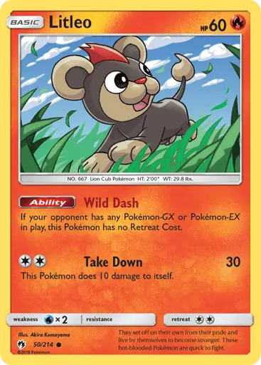 Litleo 50/214 Lost Thunder