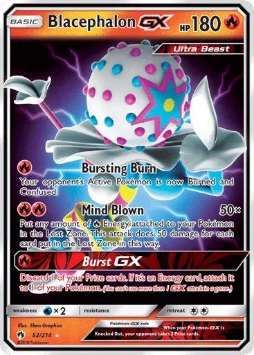 Blacephalon-GX 52/214 Lost Thunder