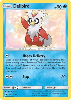 Delibird 57/214 Lost Thunder