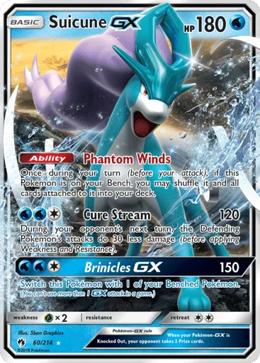 Suicune-GX 60/214 Lost Thunder