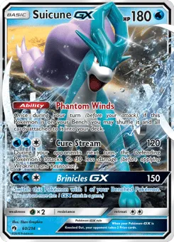 Suicune-GX 60/214 Lost Thunder