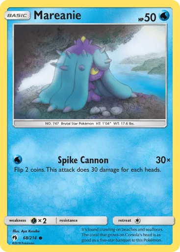 Mareanie 68/214 Lost Thunder