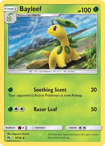 Bayleef 7/214 Lost Thunder
