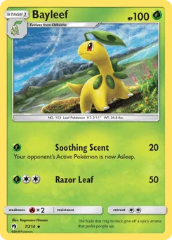 Bayleef 7/214 Lost Thunder