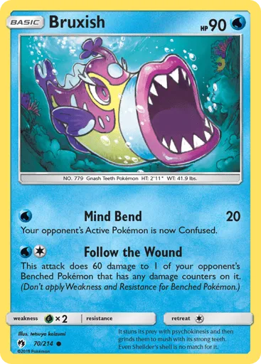 Bruxish 70/214 Lost Thunder