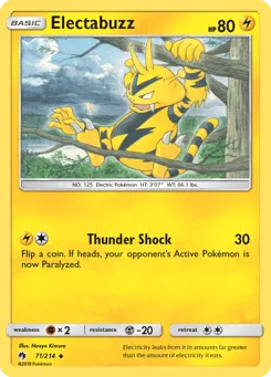 Electabuzz 71/214 Lost Thunder