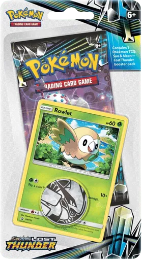 Lost Thunder Single Pack Blister - Rowlet