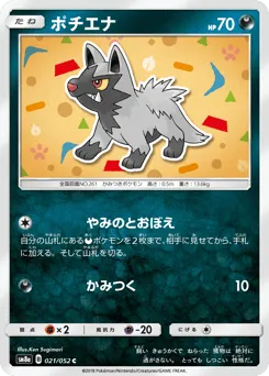 Poochyena 021/052 Dark Order