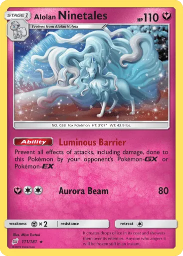 Alolan Ninetales 111/181 Team Up