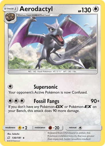 Aerodactyl 130/181 Team Up